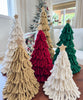 3 Árboles Navidad Crochet - colores a eleccion