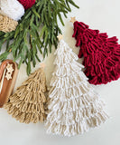 3 Árboles Navidad Crochet - colores a eleccion